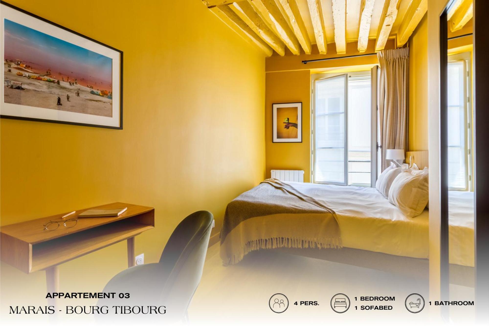 Beauquartier - Marais, Bourg Tibourg Apartment Paris Ngoại thất bức ảnh