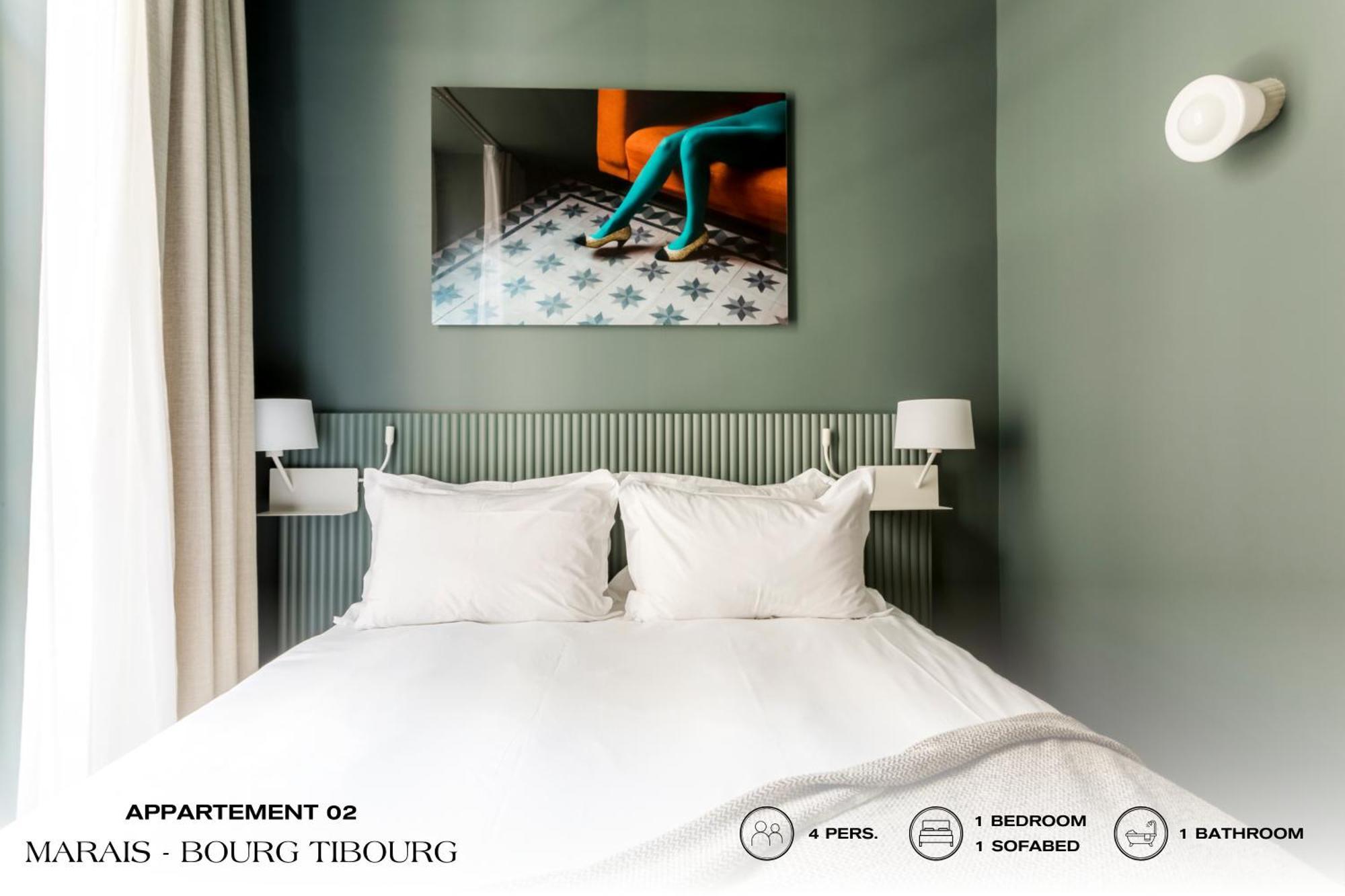 Beauquartier - Marais, Bourg Tibourg Apartment Paris Ngoại thất bức ảnh