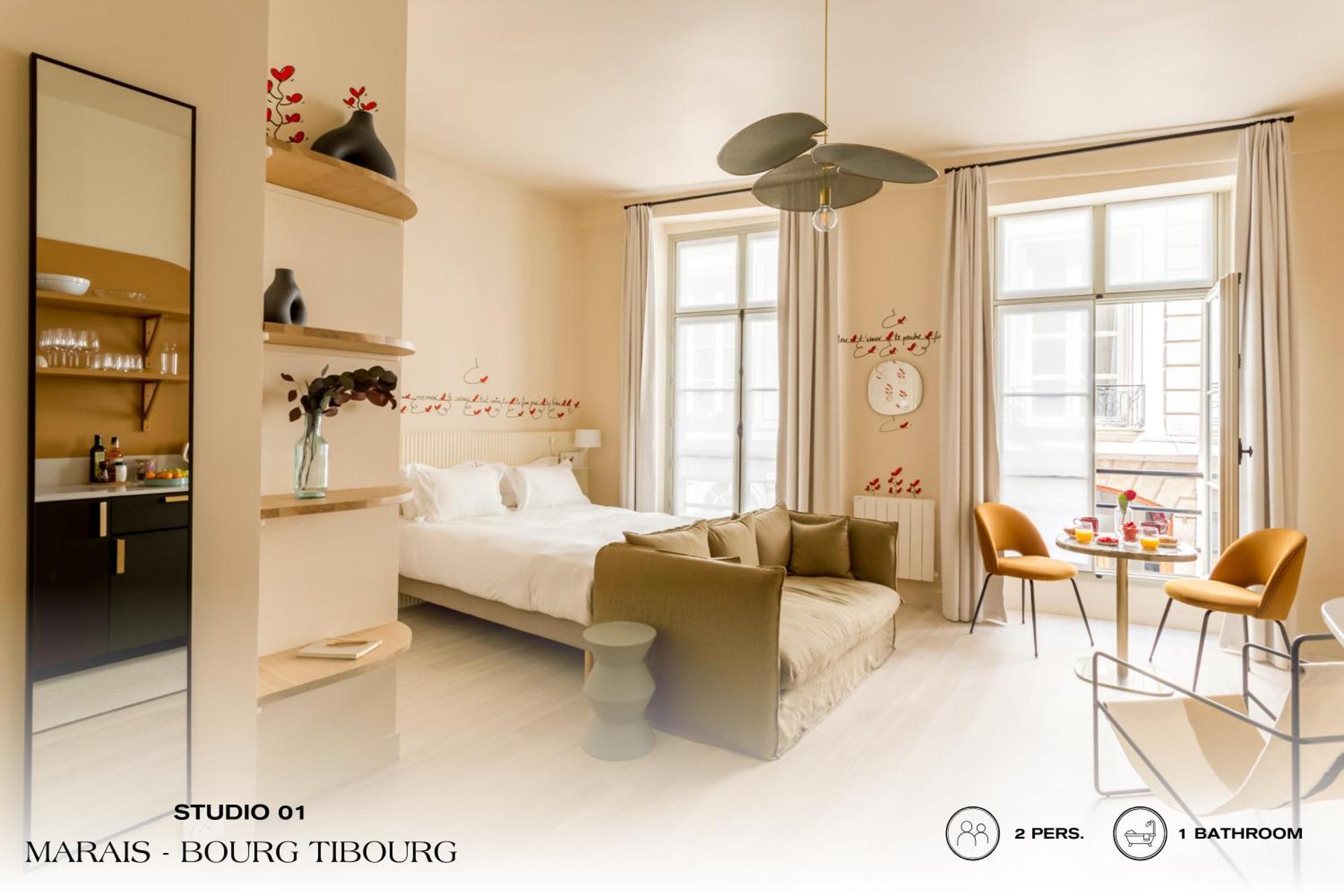 Beauquartier - Marais, Bourg Tibourg Apartment Paris Ngoại thất bức ảnh