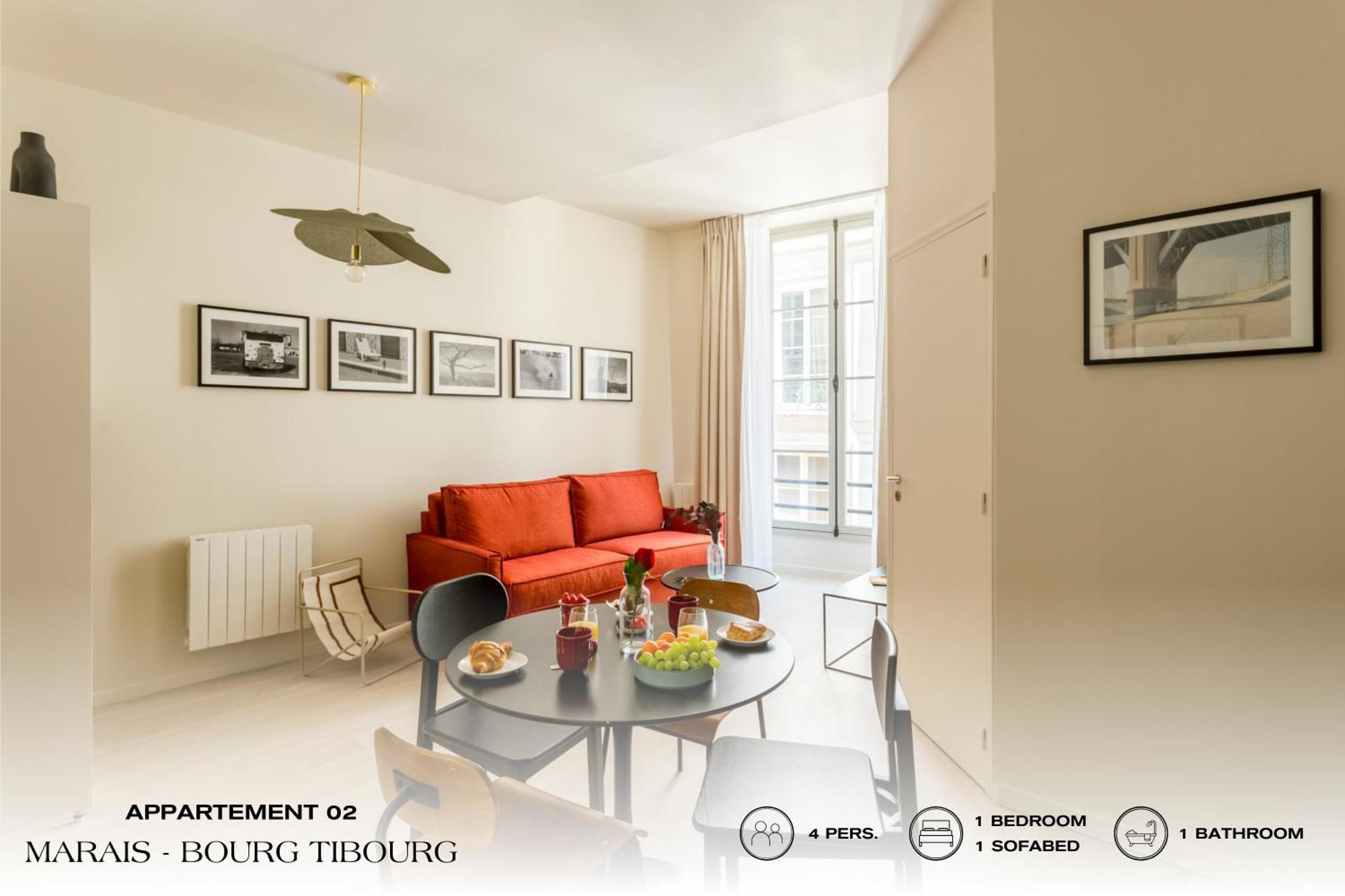 Beauquartier - Marais, Bourg Tibourg Apartment Paris Ngoại thất bức ảnh