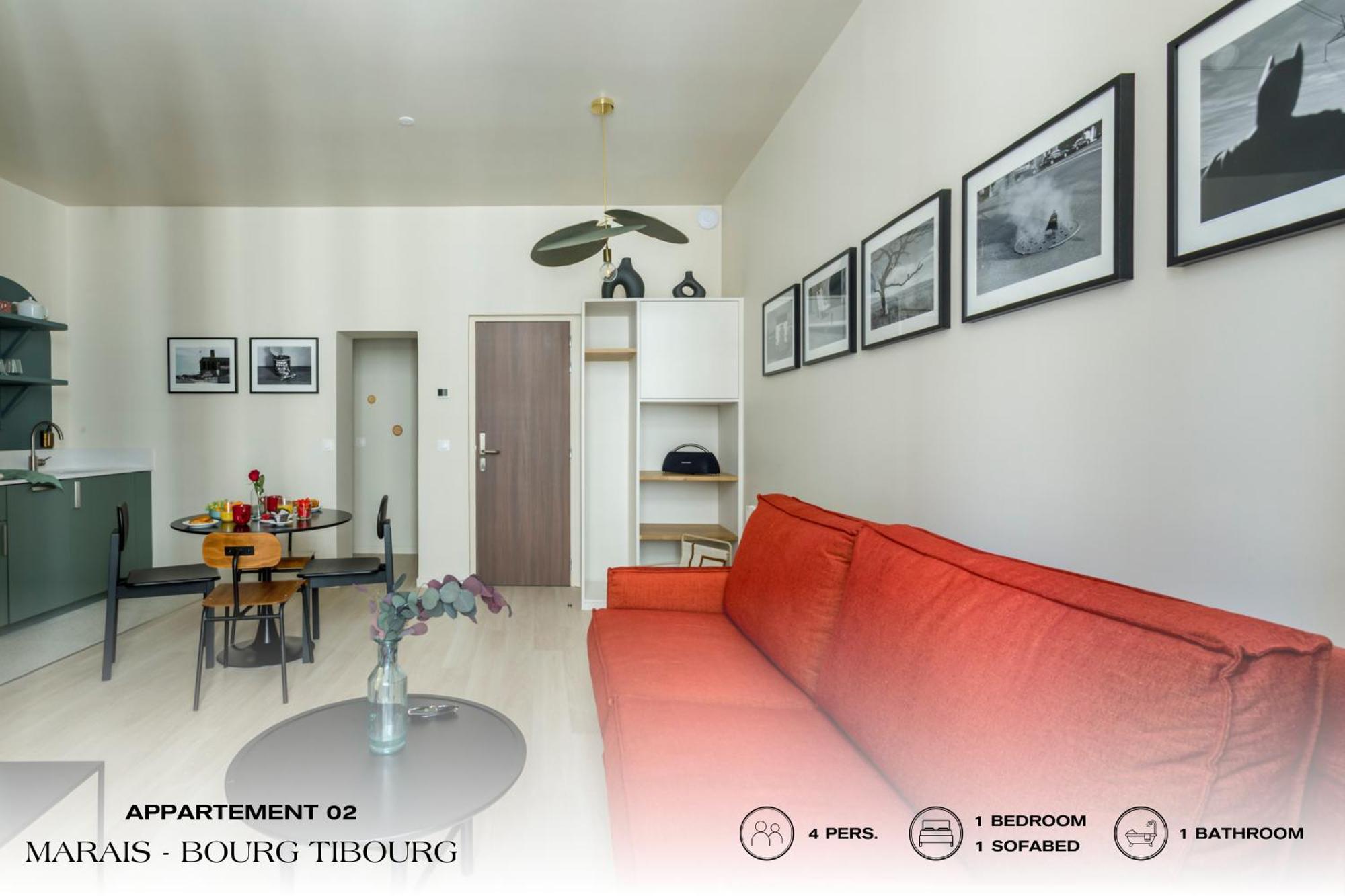 Beauquartier - Marais, Bourg Tibourg Apartment Paris Ngoại thất bức ảnh