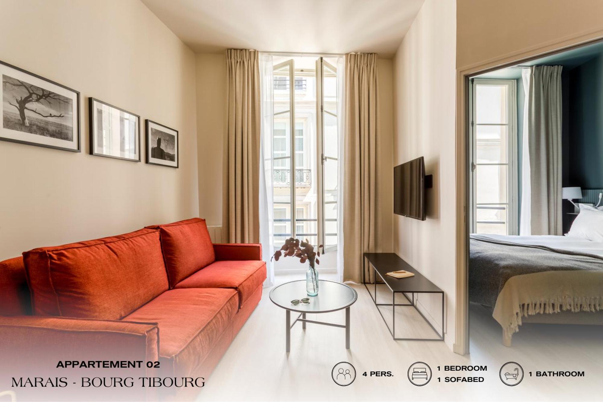 Beauquartier - Marais, Bourg Tibourg Apartment Paris Ngoại thất bức ảnh