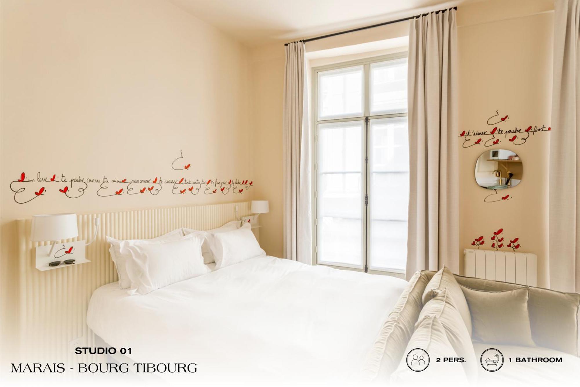 Beauquartier - Marais, Bourg Tibourg Apartment Paris Ngoại thất bức ảnh