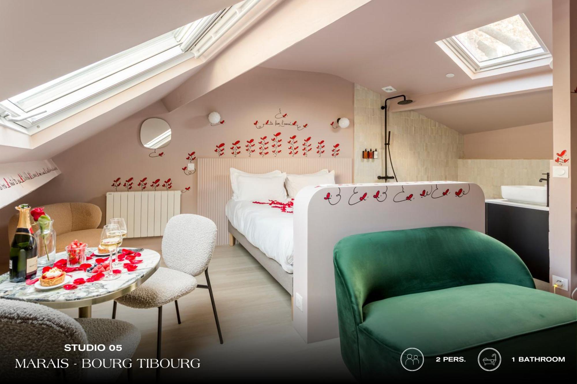 Beauquartier - Marais, Bourg Tibourg Apartment Paris Ngoại thất bức ảnh