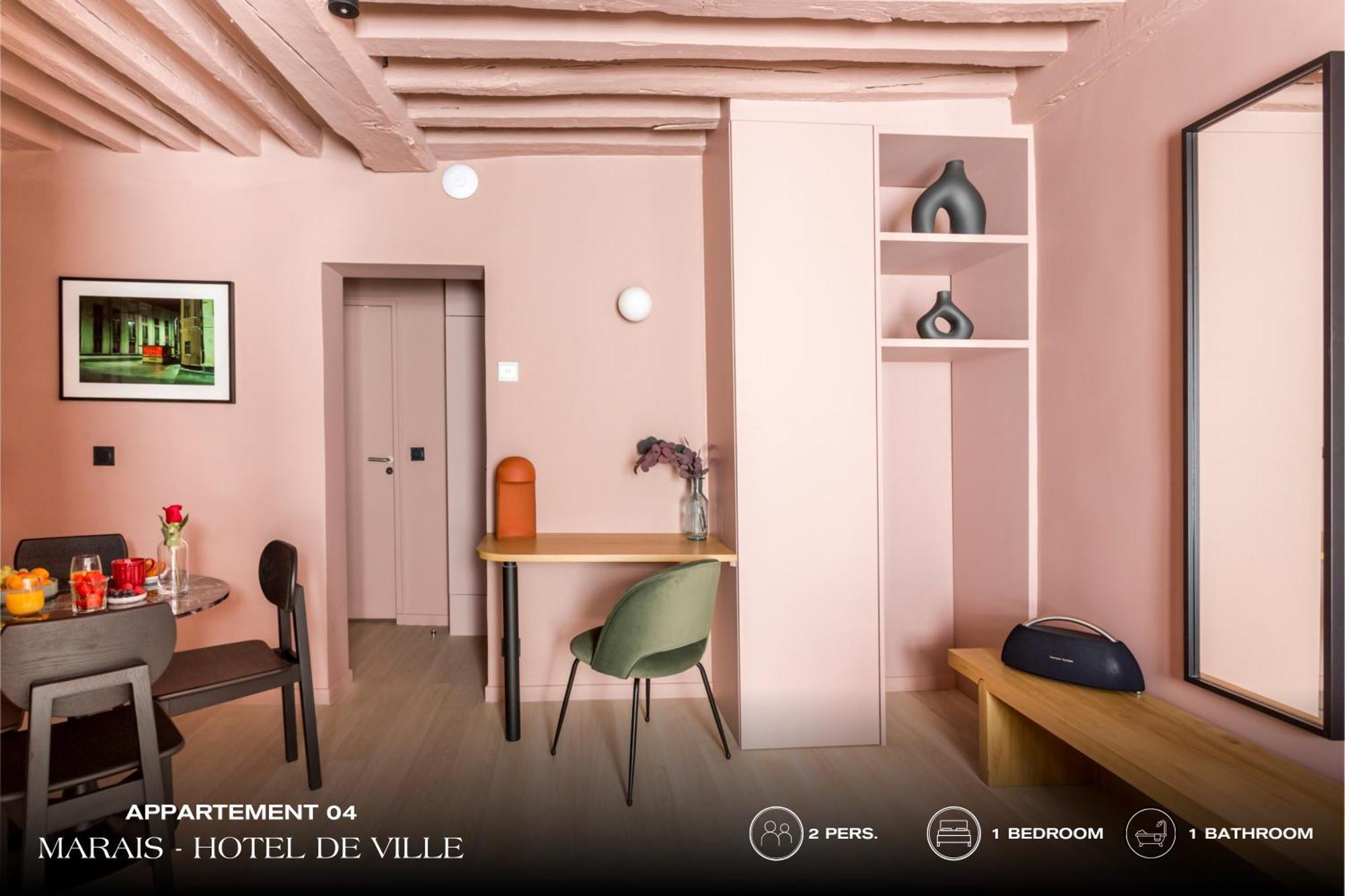 Beauquartier - Marais, Bourg Tibourg Apartment Paris Ngoại thất bức ảnh