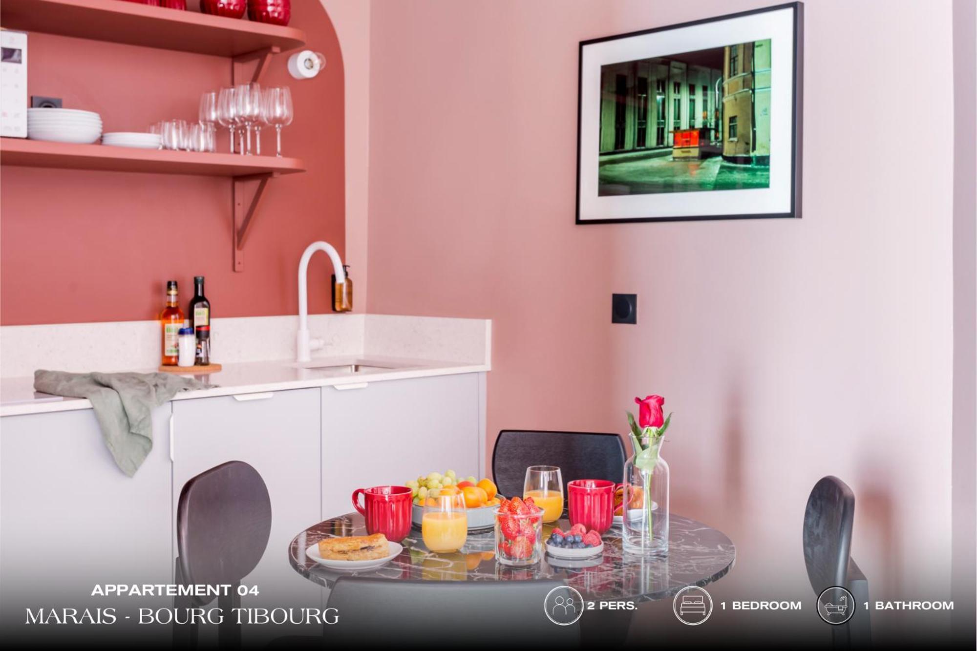Beauquartier - Marais, Bourg Tibourg Apartment Paris Ngoại thất bức ảnh
