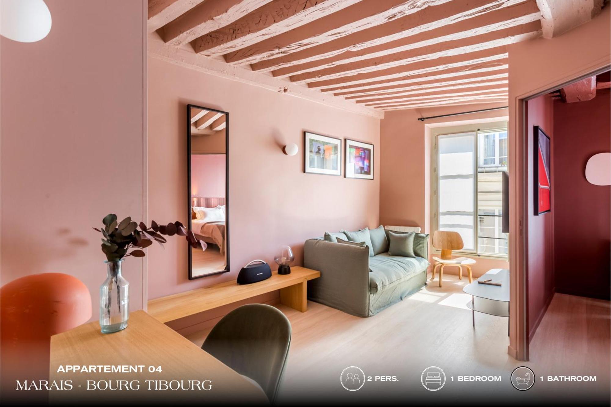 Beauquartier - Marais, Bourg Tibourg Apartment Paris Ngoại thất bức ảnh
