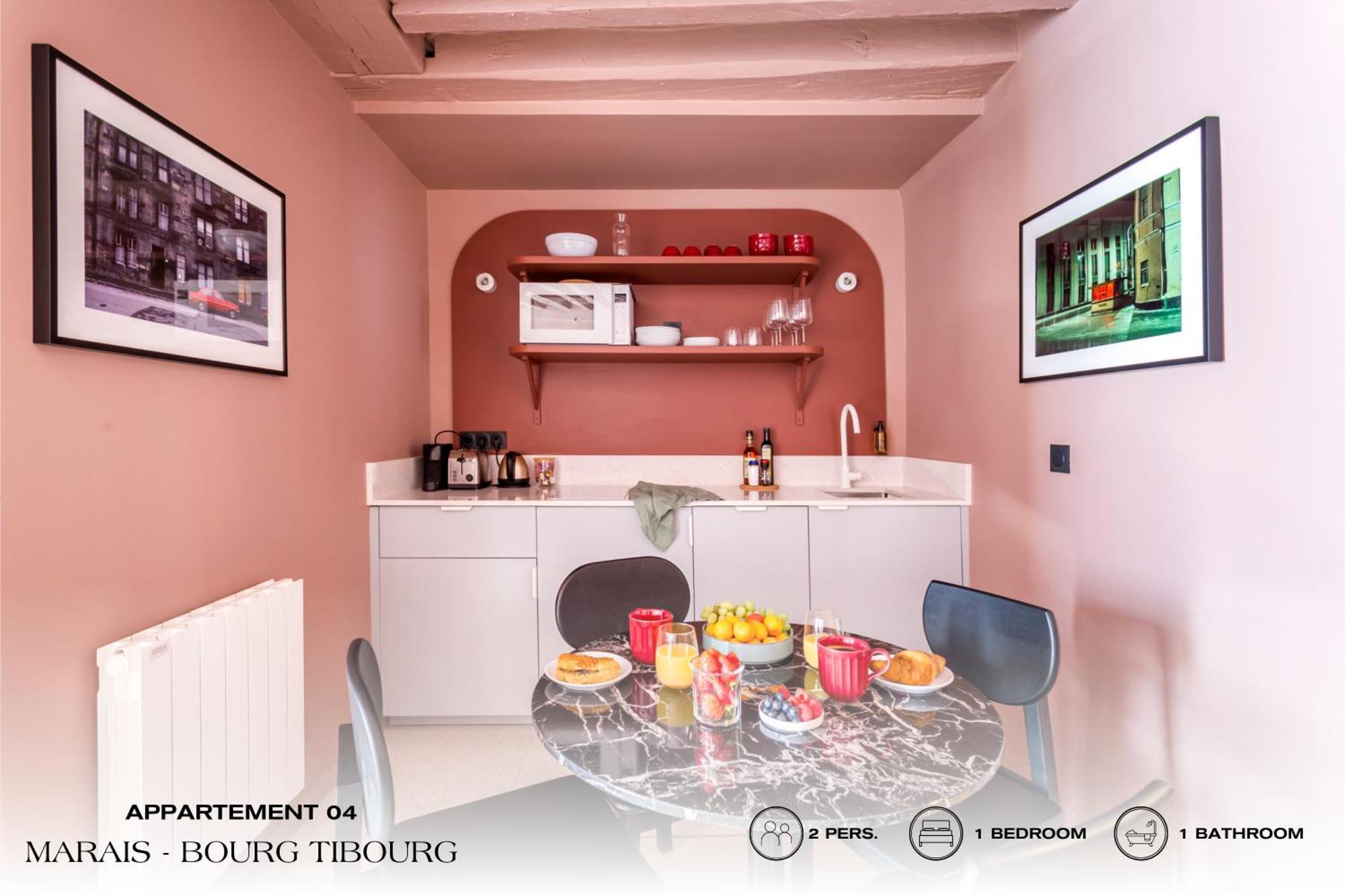 Beauquartier - Marais, Bourg Tibourg Apartment Paris Ngoại thất bức ảnh